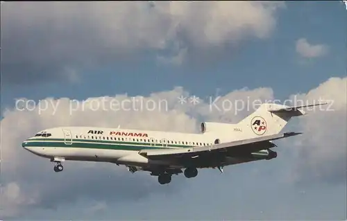 Flugzeuge Zivil Air Panama B 727  Kat. Airplanes Avions