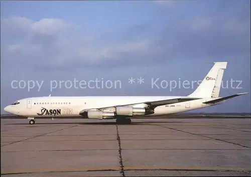 Flugzeuge Zivil Jason Air B 707 324C 9G JNR c n 19353  Kat. Airplanes Avions