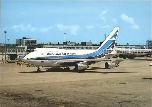 Flugzeuge Zivil Aerolineas Argentinas Boeing 747 SP27 Kat. Airplanes Avions