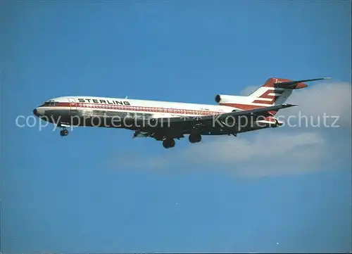 Flugzeuge Zivil Sterling Airways Boeing 727 Kat. Airplanes Avions