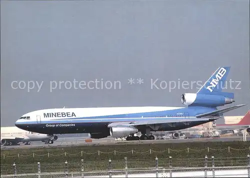 Flugzeuge Zivil Minebea NMB DC10 30F N10MB c n 47907 157 Kat. Airplanes Avions