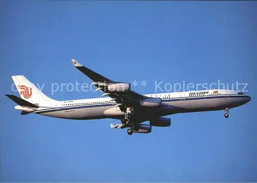 Flugzeuge Zivil Air China A340 311 B2385  Kat. Airplanes Avions