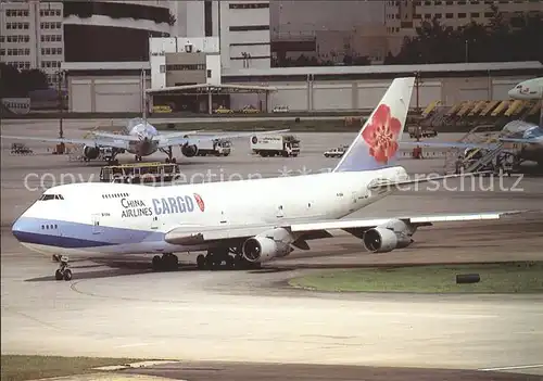 Flugzeuge Zivil China Airlines Cargo Boeing 747 209B SCD B 1864 c n 21453 322  Kat. Airplanes Avions