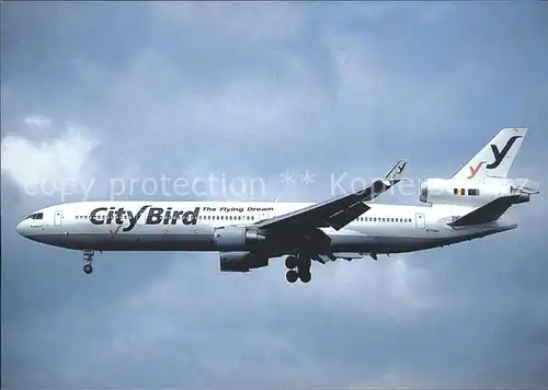 Flugzeuge Zivil City Bird MD11 N273WA c n 48519 539 Kat. Airplanes Avions