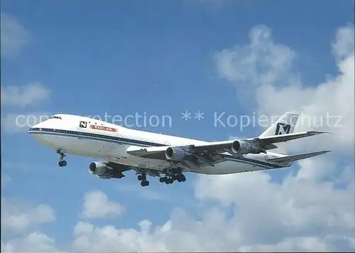 Flugzeuge Zivil Kabo Air B747 148 5N AAA c n 19744 84  Kat. Airplanes Avions