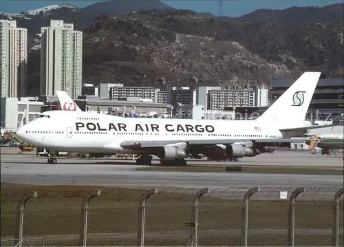 Flugzeuge Zivil Polar Air Cargo Boeing B747 N630SJ c n 19773 Kat. Airplanes Avions