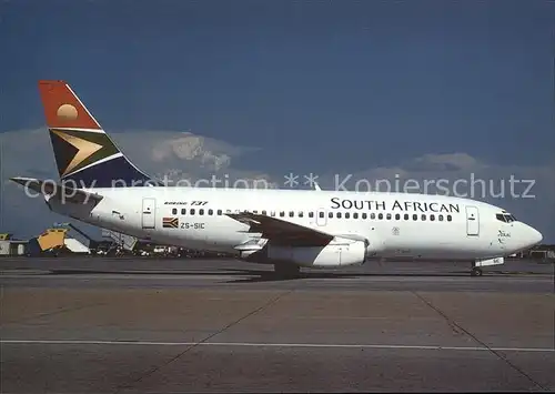 Flugzeuge Zivil South African Boeing B 737 244 ZS SIC c n 22582 805 Kat. Airplanes Avions