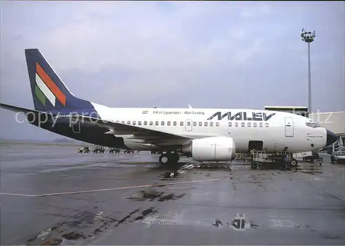 Flugzeuge Zivil Malev B 737 5K5 HA LER c n 24926  Kat. Airplanes Avions