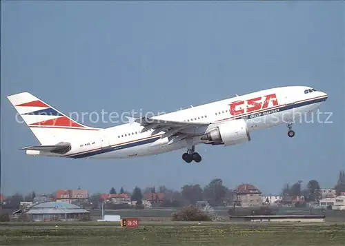 Flugzeuge Zivil CSA A310 304 ET OK WAB cn 567  Kat. Airplanes Avions