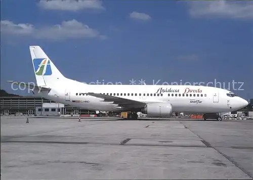 Flugzeuge Zivil Andalucia Directo Boeing B 737 300 EC HNO  Kat. Airplanes Avions