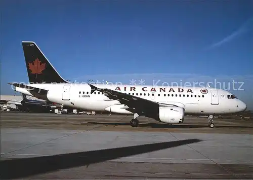 Flugzeuge Zivil Air Canada A 319 C GBHN  Kat. Airplanes Avions