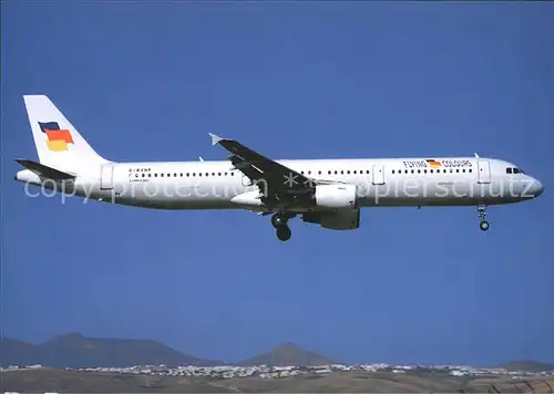 Flugzeuge Zivil Flying Colours A321 G BXNP  Kat. Airplanes Avions