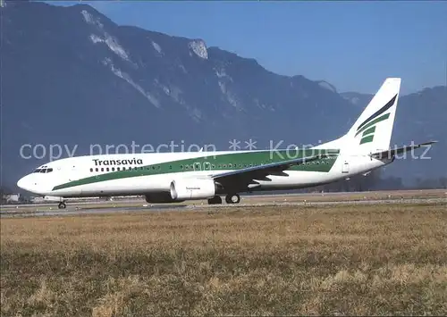 Flugzeuge Zivil Transavia Boeing 737 8K2 PH HZA cn 28373 Kat. Airplanes Avions