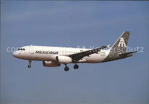 Flugzeuge Zivil Mexicana A320 231 XA RYS cn 259  Kat. Airplanes Avions