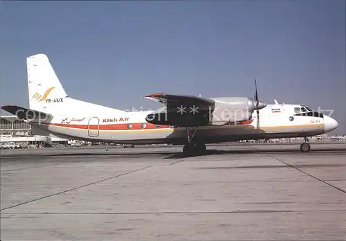 Flugzeuge Zivil Kish Air Iran Antonov AN 24 YR AMX  Kat. Airplanes Avions