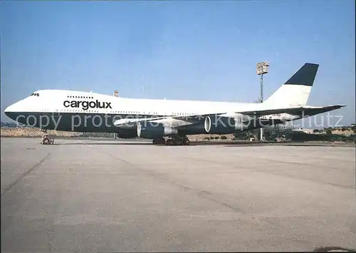 Flugzeuge Zivil Cargolux Boeing 747 2B scd LX ZCV  Kat. Airplanes Avions