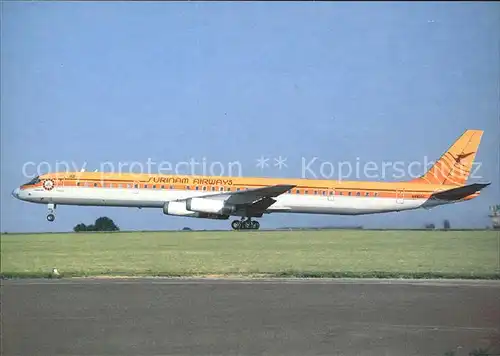 Flugzeuge Zivil Surinam Airways DC8 63 N4935C  Kat. Airplanes Avions