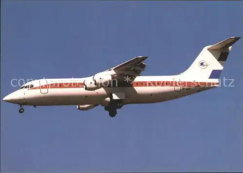 Flugzeuge Zivil L.A. Paraguayas BAe 146 300 ZP CCY E3149 Kat. Airplanes Avions