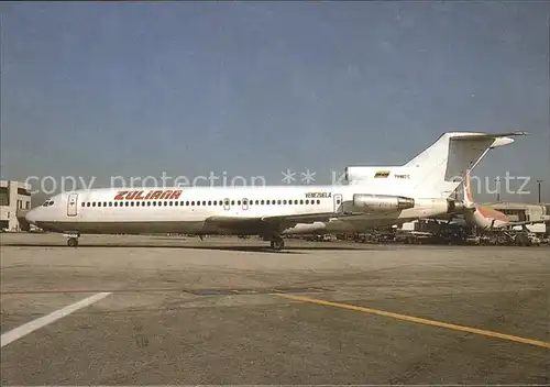 Flugzeuge Zivil Zuliana Venezuela Boeing 727 200 YV 462C Kat. Airplanes Avions