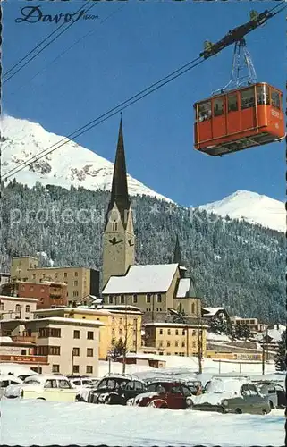 Seilbahn Braema-Buel Davos / Bahnen /