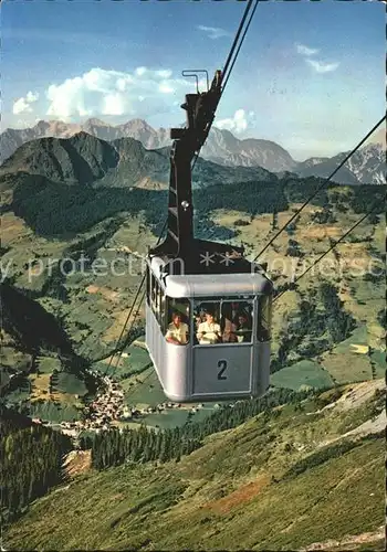 Seilbahn Saalbach Schattberg Spielberghorn Leoganger Steinberge / Bahnen /