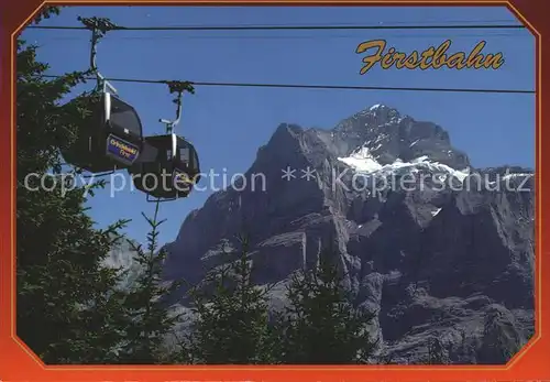 Seilbahn Grindelwald-First Wetterhorn / Bahnen /