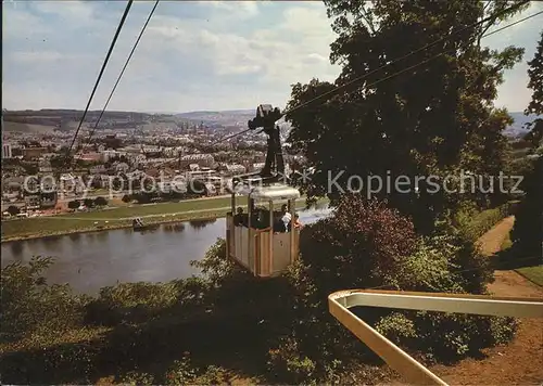 Seilbahn Bergstation Weisshaus Trier Mosel / Bahnen /