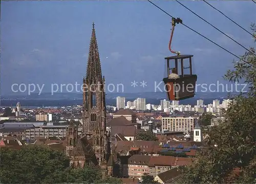 Seilbahn Schlossberg Freiburg im Breisgau Muenster  / Bahnen /