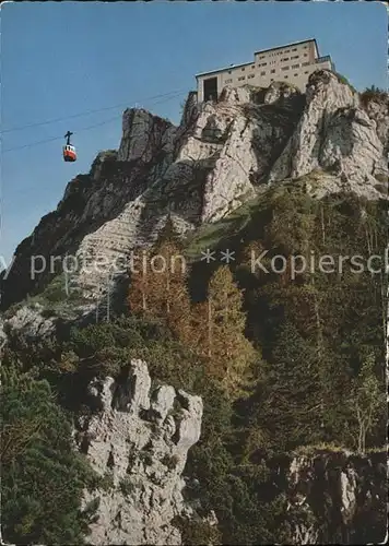 Seilbahn Predigtstuhlbahn Berghotel Bad Reichenhall  / Bahnen /