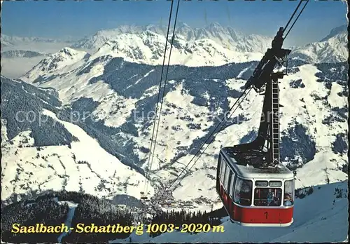 Seilbahn Saalbach-Schattberg / Bahnen /