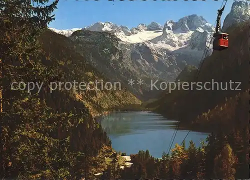 Seilbahn Gosaukamm Gosau-Srr Gablonzer-Haus Hoher Dachstein / Bahnen /