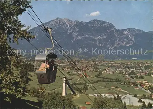 Seilbahn Eckbauer Garmisch-Partenkirchen Kramer / Bahnen /