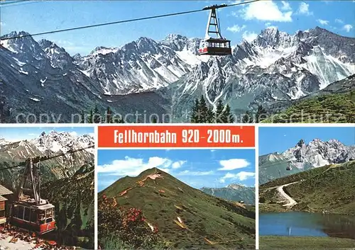 Seilbahn Fellhorn / Bahnen /