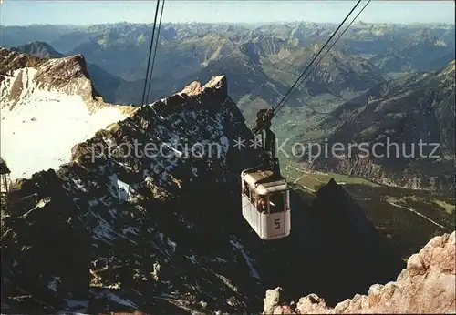 Seilbahn Zugspitzbahn Tirol / Bahnen /