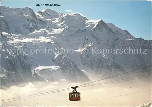 Seilbahn Brevent Massif du Mont Blanc  / Bahnen /