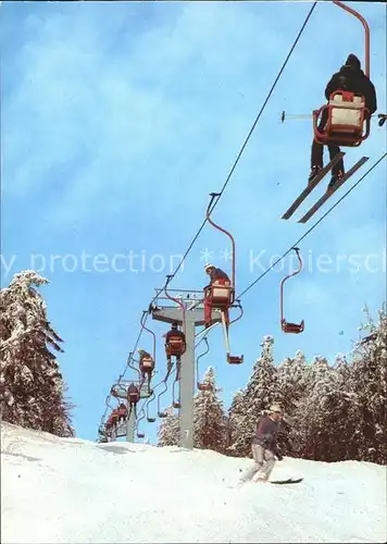 Sessellift Oberwiesenthal Annaberg Kat. Bahnen