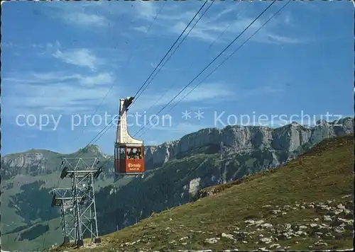 Seilbahn Wasserauen-Ebenalp Kamor Hoher Kasten Alpsiegel / Bahnen /