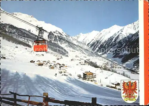 Seilbahn oetztaler Gletscherbahn Soelden Innerwald  / Bahnen /