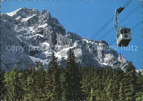 Seilbahn Eibsee Zugspitze Zugspitzgipfel / Bahnen /