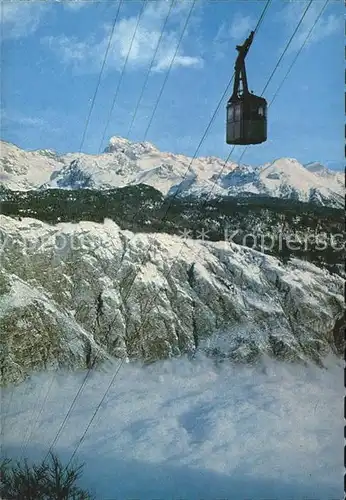 Seilbahn Bohinj Zicnica Vogel  / Bahnen /