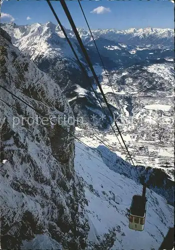 Seilbahn Karwendel Mittenwald Wettersteingebirge / Bahnen /