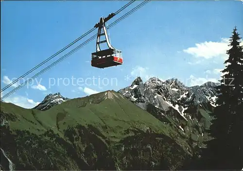 Seilbahn Fellhorn Oberstdorf-Birgsautal / Bahnen /