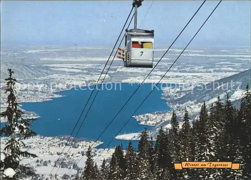 Seilbahn Tegernsee Bad Wiessee Rottach Gmund / Bahnen /