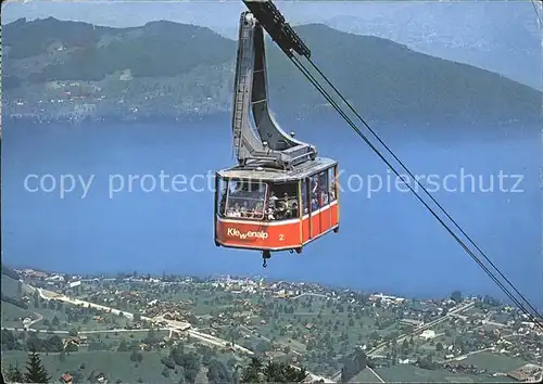 Seilbahn Beckenried-Klewenalp Vierwaldstaettersee / Bahnen /