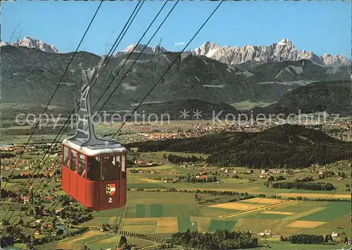 Seilbahn Kanzel Villach Julische Alpen Mangart / Bahnen /