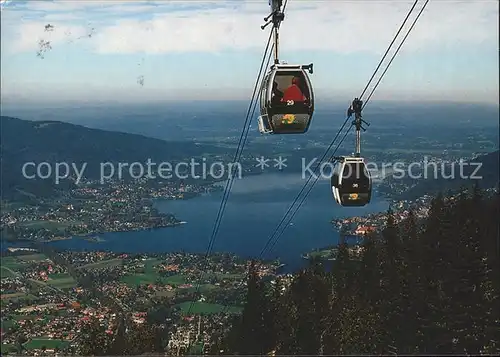 Seilbahn Wallberg Tegernseer Tal / Bahnen /