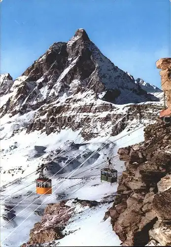 Seilbahn Valle d'Aosta Monte Cervino Matterhorn / Bahnen /