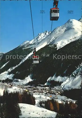 Seilbahn St. Anton Arlberg Tirol / Bahnen /