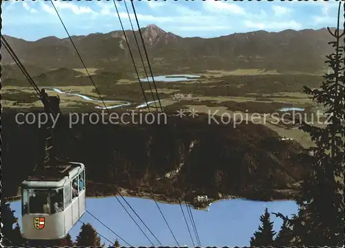 Seilbahn Kanzel Ossiacher See Kaernten / Bahnen /