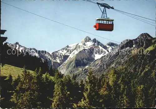 Seilbahn Nebelhorn Trettachspitze / Bahnen /